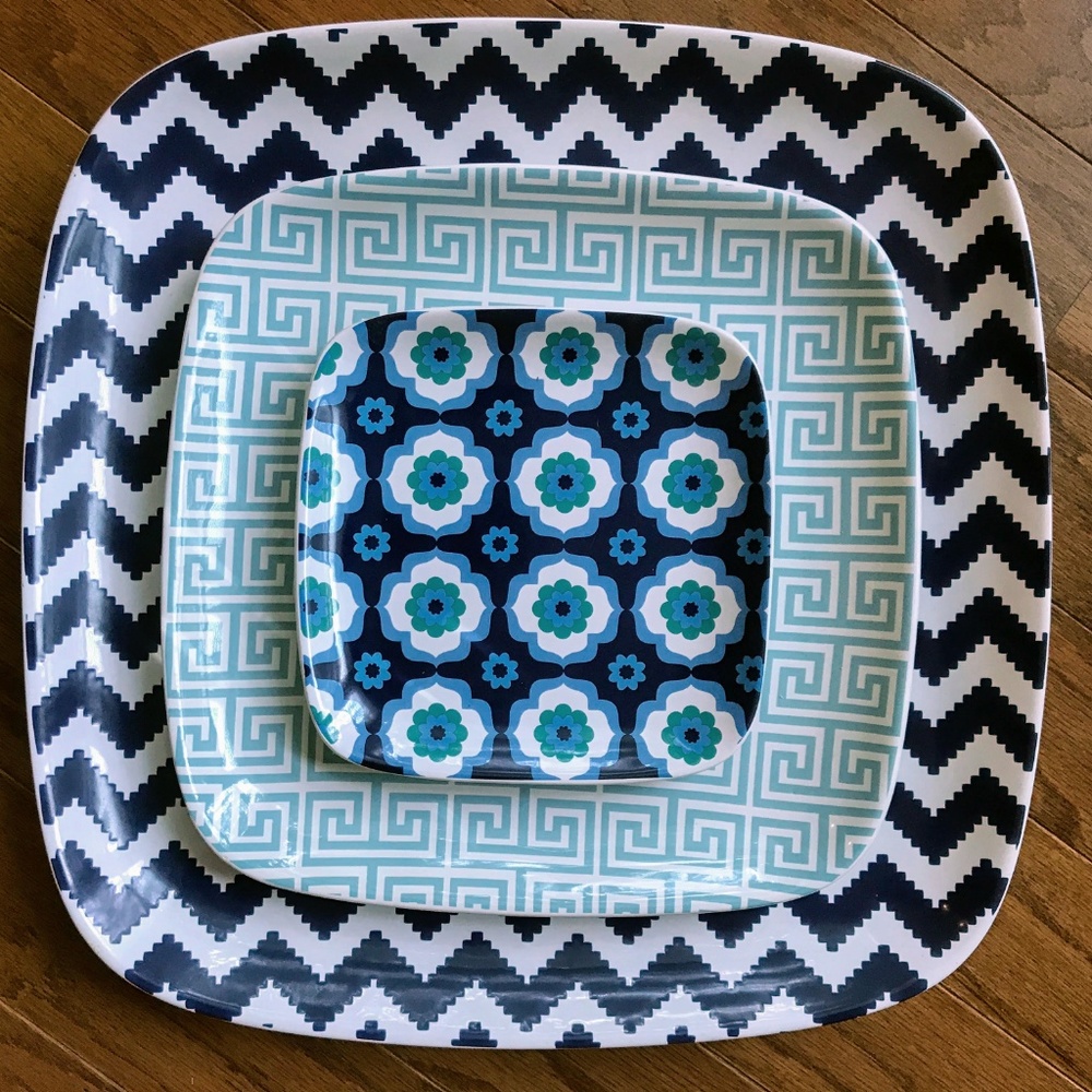 Jonathan Adler | 3 piece square serving set